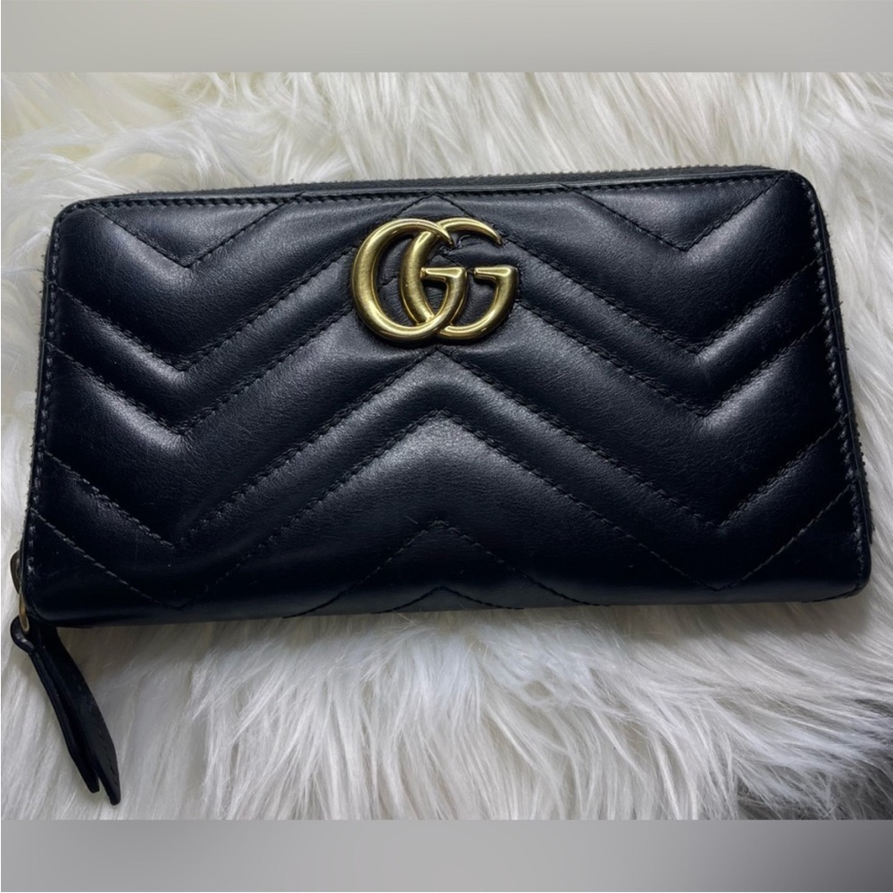 Gucci Black Leather Wallet